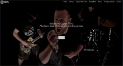 Desktop Screenshot of captaintommusic.co.uk